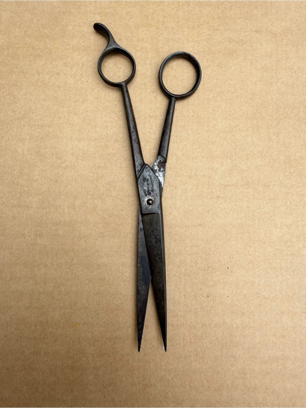 Antique Grah & Plümacher Solingen-Weyer Germany Barber Hairdressing Scissors